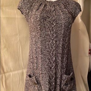 Style & Co cap sleeve long sweater